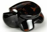 Polished Mahogany Obsidian Turtle - California #331590-1